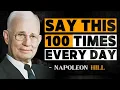 Download Lagu Say This 100 Times Every Day Napoleon Hill