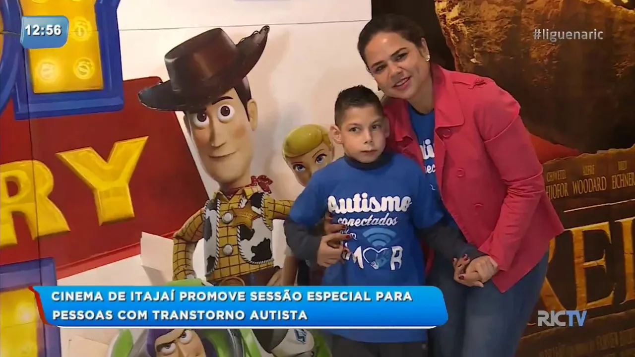 Cinema de Itajaí promove sessão especial para pessoas com transtorno autista