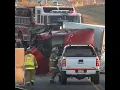 Tractor-trailers crash on Route 222