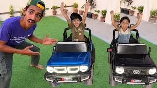 Pumpi Ki Racing Gaari Chal Gayi 😱| Car Challenge With My Sibling 😍|