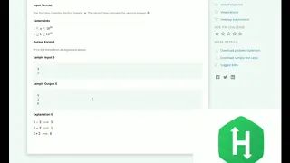 HackerRank solutions python Arithmatic oprtators