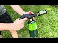 Propane Torch Powerful Flamethrower Grill Gun for Searing Steak Campfire Charcoal Starter Lighter