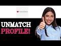 How To Unmatch With Someone On Facebook Dating 2025