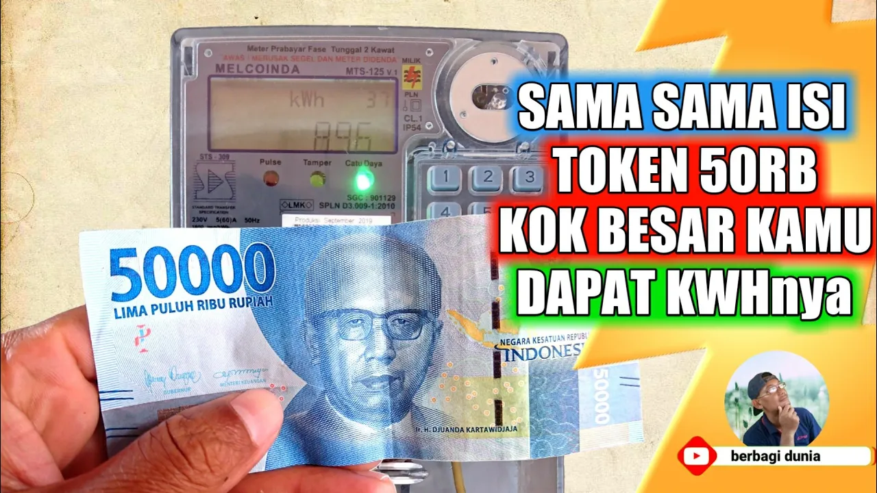 Tutorial Isi Token Listrik Mudah | Kini 20.000 Dapat 87.7 KWh