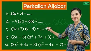 Rahasia Menguasai Perkalian Aljabar Tanpa Pusing! 🔥 #aljabar