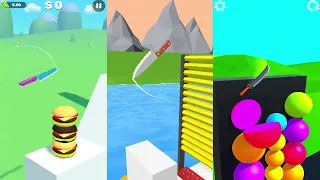 Slice Master Slice It Slice All - Very Satisfying and Relaxing ASMR Slicing Game Android iOS