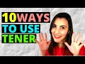 Verb TENER in SPANISH 10 USES of TENER