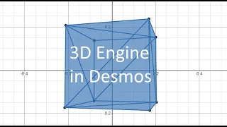 Make a 3D engine in Desmos in 3 minutes
