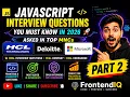 Most Asked JavaScript Interview Questions 2026 Part 2