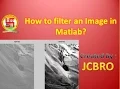 How to filter an Image in Matlab