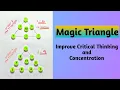 Magic Triangle Maths Puzzle for Kids Kids Games Concentration Puzzle