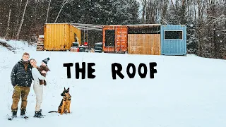 Our Shipping Container Roof