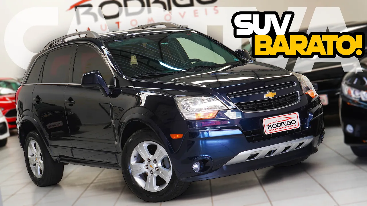 SUV EXTREMAMENTE COMPLETO ABAIXO dos 60 MIL REAIS! Chevrolet CAPTIVA SPORT na Rodrigo Automóveis!