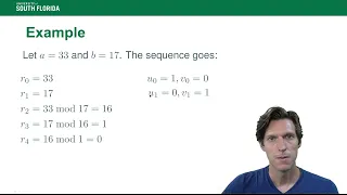 The Extended GCD Algorithm
