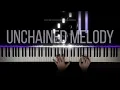 The Righteous Brothers - Unchained Melody | Piano Cover with Strings (with Lyrics & PIANO SHEET)