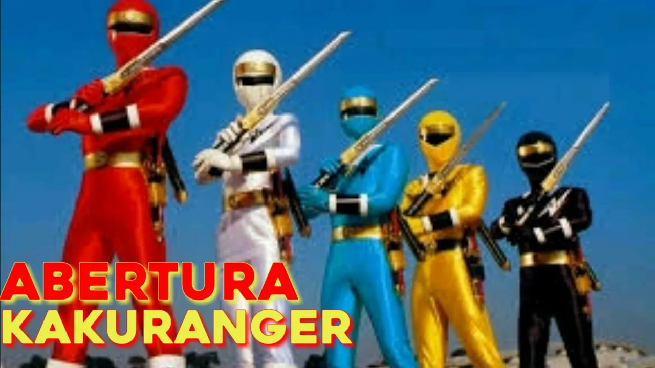 Abertura de Ninja Sentai Kakuranger Dublado em Português