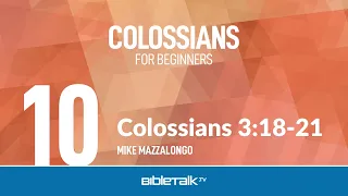 Colossians 3:18-21