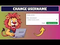 How to Change Username in Github Account