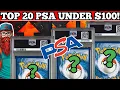 TOP 20 PSA 10 POKEMON CARDS TO INVEST IN UNDER 100