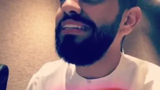 محمد الشحي كبيدة تلبس لبيض تلبس اسود لايف دندنها