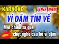 Download Lagu Ví Dặm Tìm Về Karaoke Tone Nam - ST Nguyễn Văn Trường