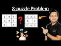 2 7 8 Puzzle Problem in Artificial Intelligence with Simple Example using Heuristic Search