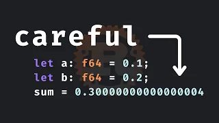 7 Floats are also weird in Rust