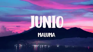 Junio - Maluma (Lyrics Video) 🎃