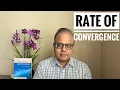 Algorithm s Rate of Convergence Explained Optimization Lecture 14