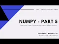 12 NumPy - Part 5