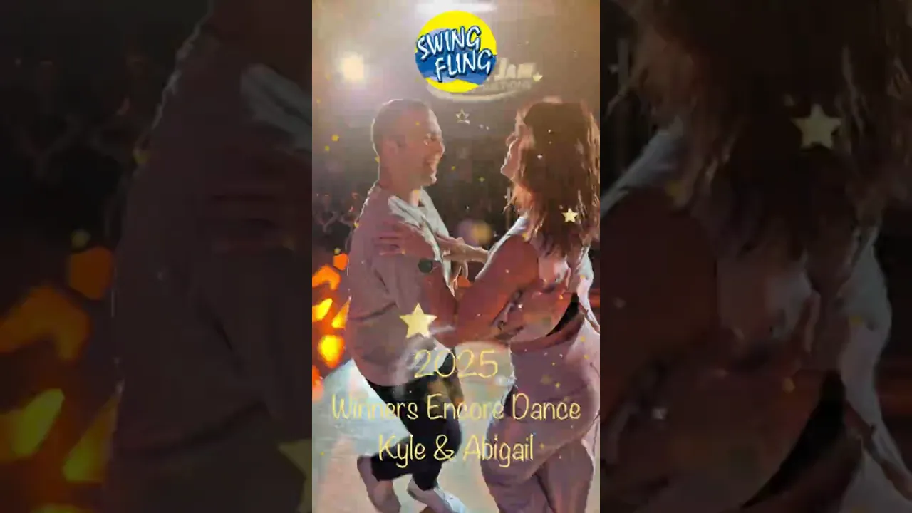 Kyle & Abigail's Encore Dance from Swing Fling 2025!