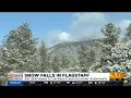 Snow falls in Flagstaff ADOT works to clear roads from icy conditions