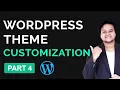 How To Customize WordPress Theme WordPress Tutorial For Beginners Part 4