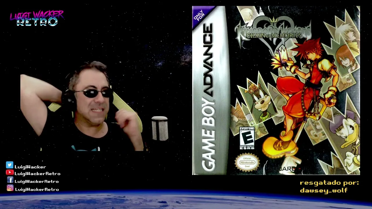 Kingdom Hearts: Chain of Memories (GBA) - 1° Dia (Jogos dos Subs)