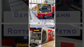 THE SAME Door Closing Sound Berlin S Bahn Vs Rotterdam Metro 