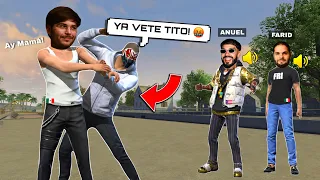 HABLANDO CON VOZ de FAMOSOS en FREE FIRE 🤣 - Adicto al free