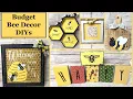 QUICK EASY BUDGET BEE DECOR DIYS Walmart Hobby Lobby Dollar Tree Magnolia Design Co