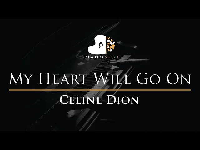 Download MP3 Celine Dion - My Heart Will Go On - Piano Karaoke Cover with Lyrics