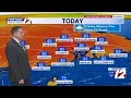 WPRI 12 Weather Forecast 26 Early Showers to Bright Skies Today