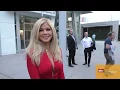 Donna D Errico discusses an upcoming show and her relationship status