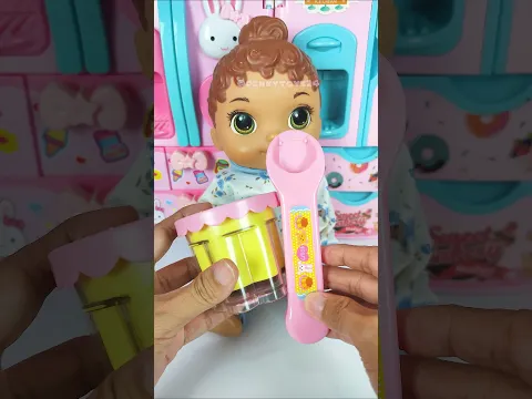 Satisfying ASMR Unboxing Japanese Pudding Dessert Toy Play | Pinky Toys #shorts