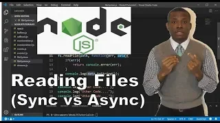 Reading a File Sychronous vs Asynchronous in Node js