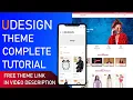 uDesign - Responsive WordPress Theme uDesign WordPress Theme tutorial Complete Tutorial