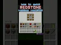 How to make redstone Russian Roulette World s Smallest Violin