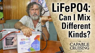 Mixing lithium (LiFePO4) Batteries