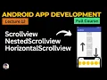 Android UI Layouts Relative layout complete tutorial Android App Development Full Course 2023