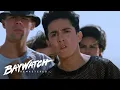A FIGHT ERUPTS As Two Gangs CLASH On The Beach Baywatch Remastered