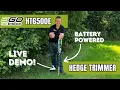 WATCH THIS before you buy your next cordless Hedge Trimmer The Ego HT6500E live demo and review