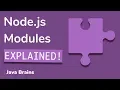 Node modules intro - Node js Basics 08