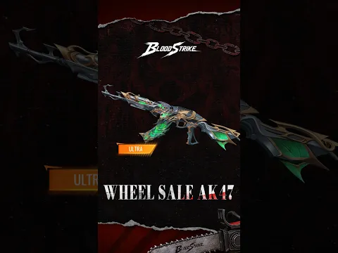 Get Ultra AK47 - Midnight Terror from just 9 Gold! #BloodStrike #BS